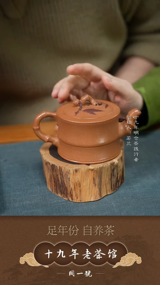 茶壶紫砂宜兴原矿紫砂壶66号