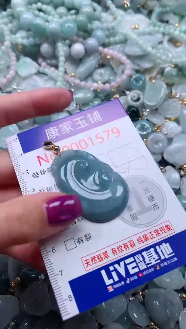 颈饰未镶嵌翡翠1579