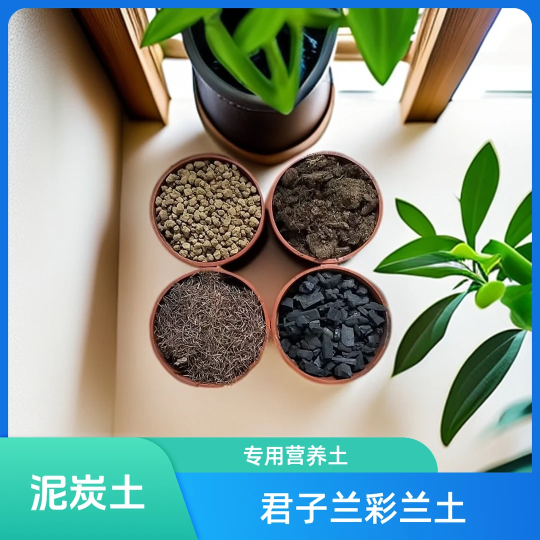 君子兰土兰花专用土专用有机营养疏松泥炭土赤玉土松针木炭腐叶