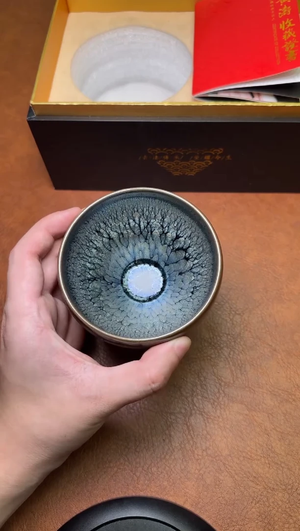 茶盏黄涛茗瓷茶器36