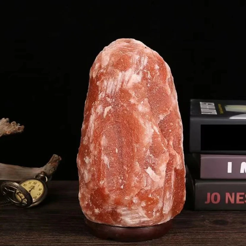 {一物一拍2号链接}精选水晶玫瑰粉进口喜马拉雅盐灯氛围装饰灯