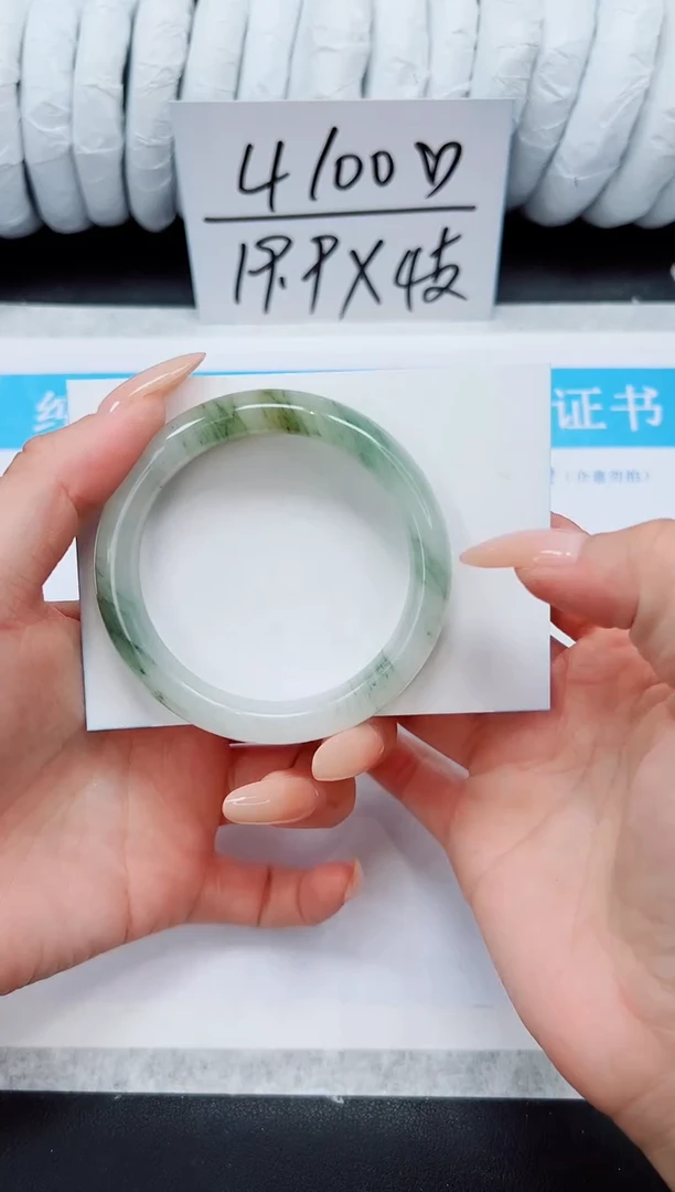 未镶嵌手镯石英质玉A122-53/54