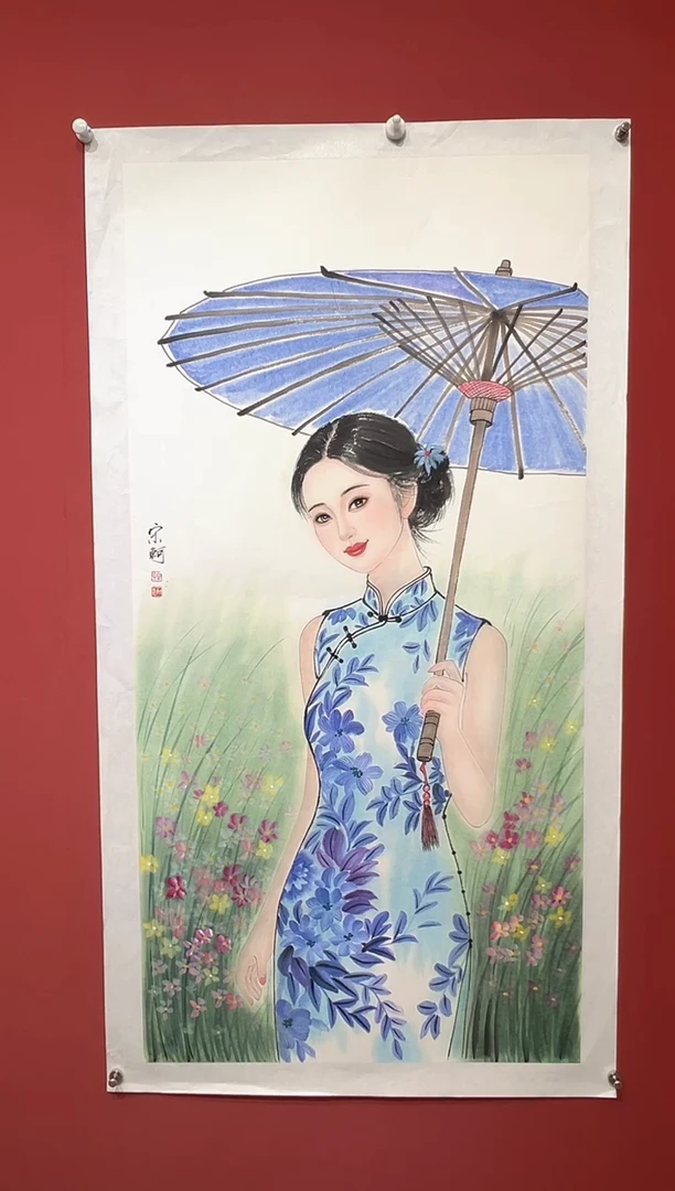 国画宋轲-8平尺-国画作品