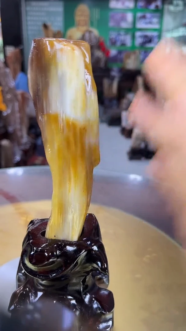 缅甸天然树化玉精品精品摆件