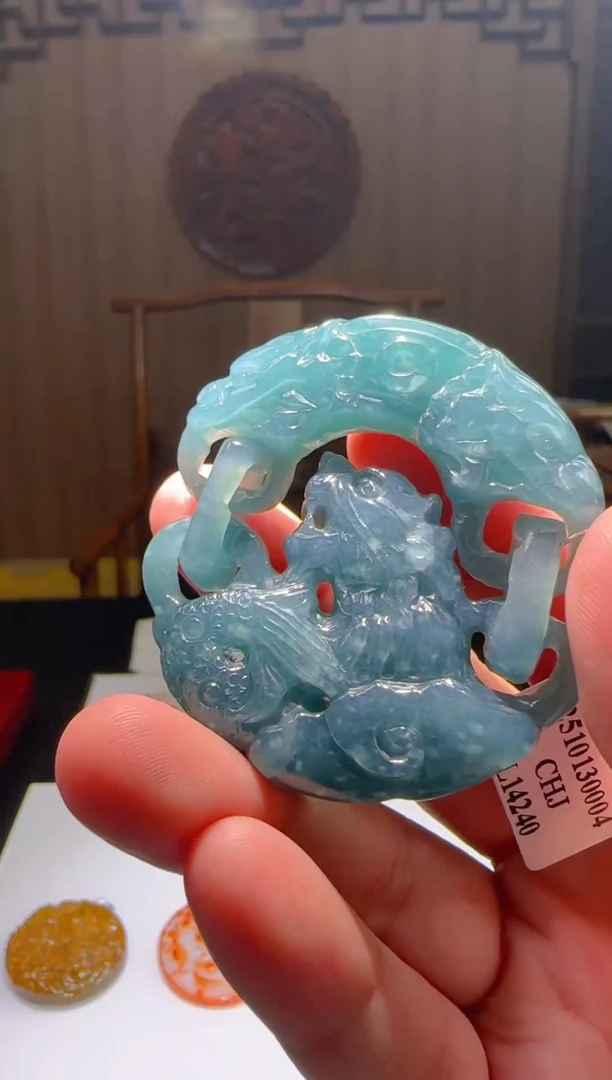 未镶嵌定制翡翠L-QJBD1118005多样性发其一