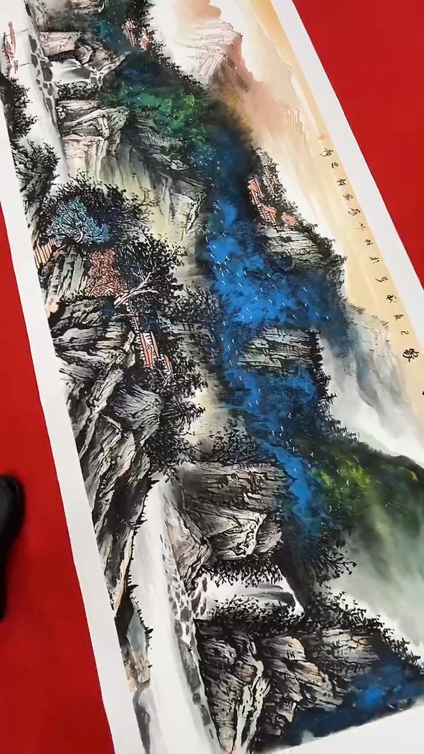 国画国画史龙-史龙作品-38