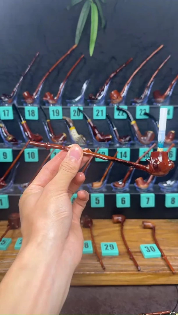 一物一图檬子木手工香烟嘴