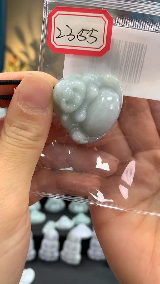 颈饰未镶嵌翡翠佛公2355