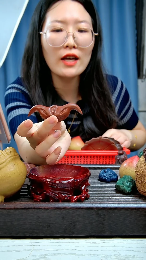 宜兴紫砂手工菱角