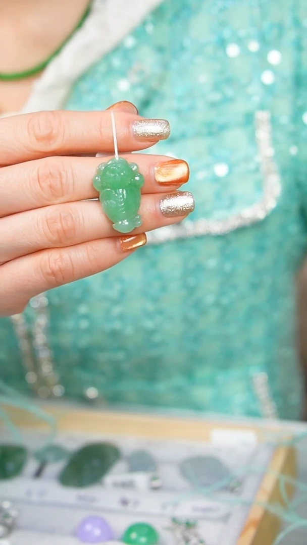 【闪购商品】翡翠挂件未镶嵌47号-吊坠/姿/3