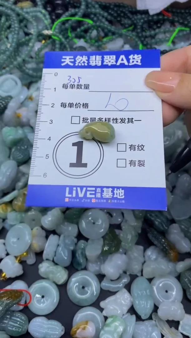 颈饰未镶嵌翡翠天然翡翠A货批量多样性发一件