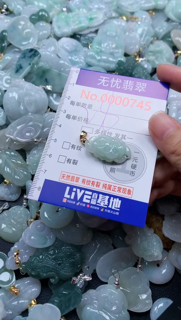 颈饰未镶嵌翡翠745