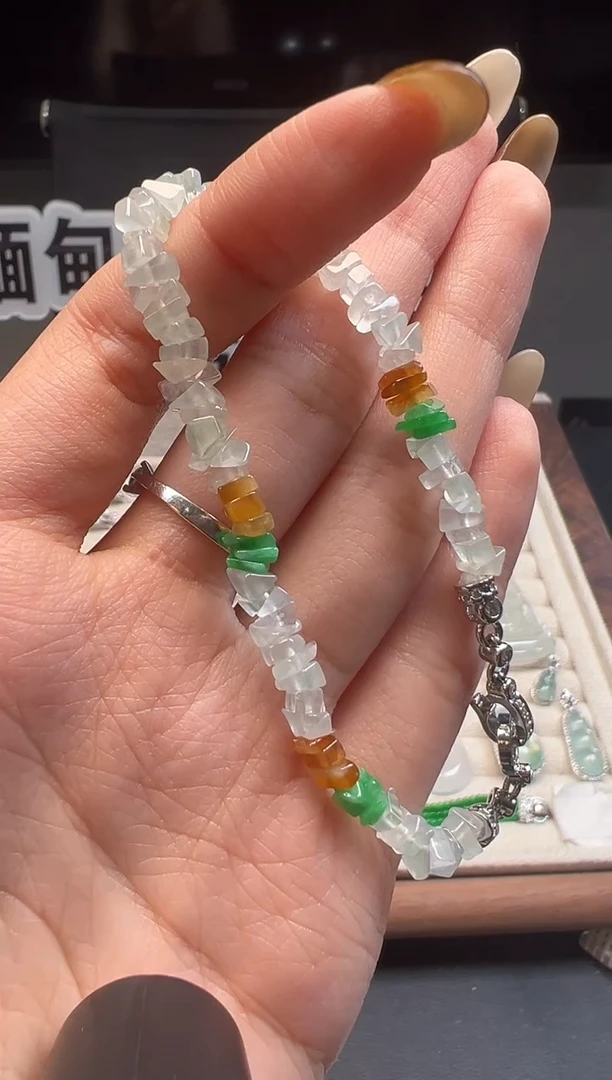 未镶嵌手串翡翠缅甸珠宝严选