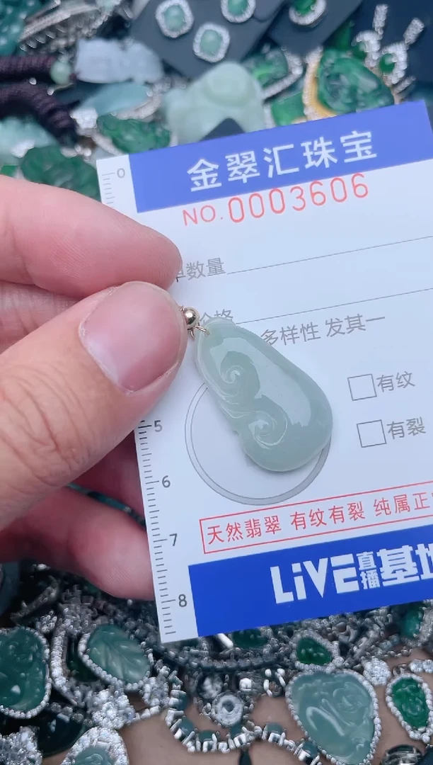 【闪购商品】翡翠颈饰未镶嵌3606....1