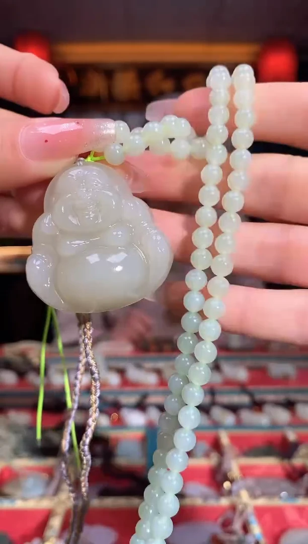 【闪购商品】和田玉颈饰未镶嵌佛