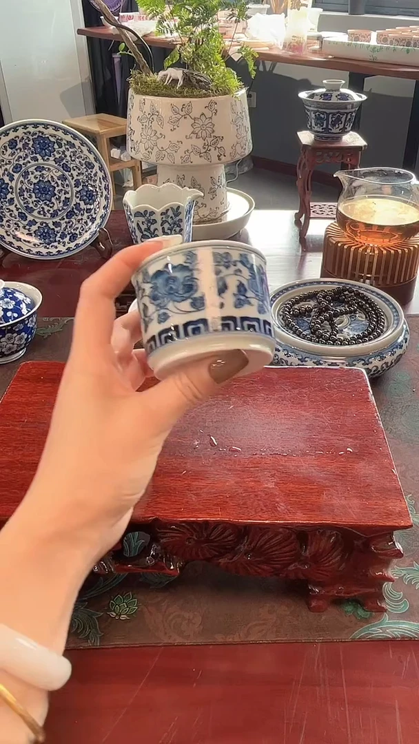 镹曰陶手工手绘制作茶具120cc