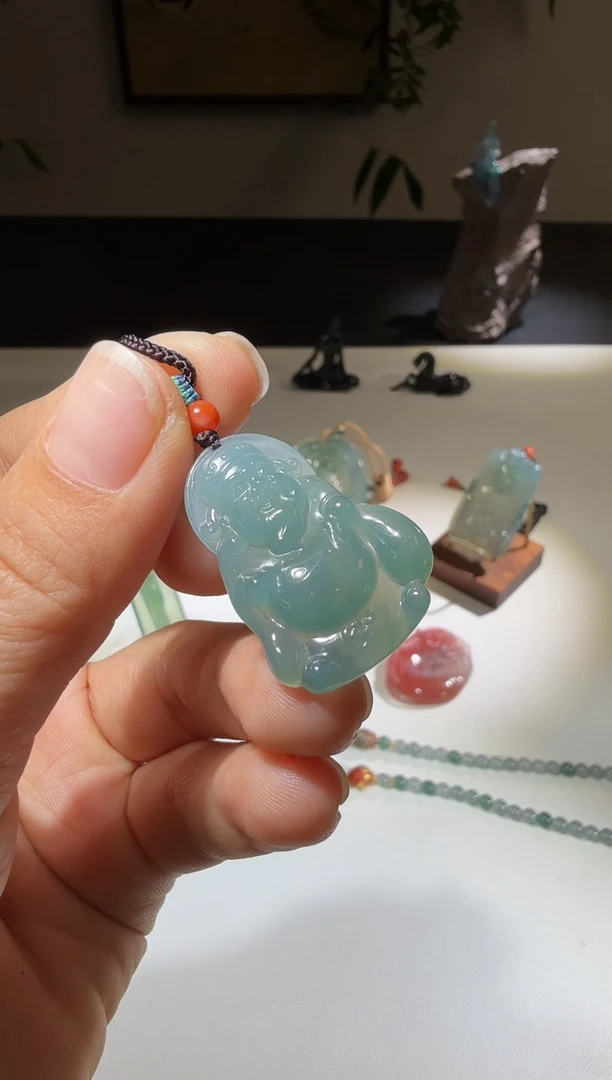 吊坠(不含链)未镶嵌翡翠财神