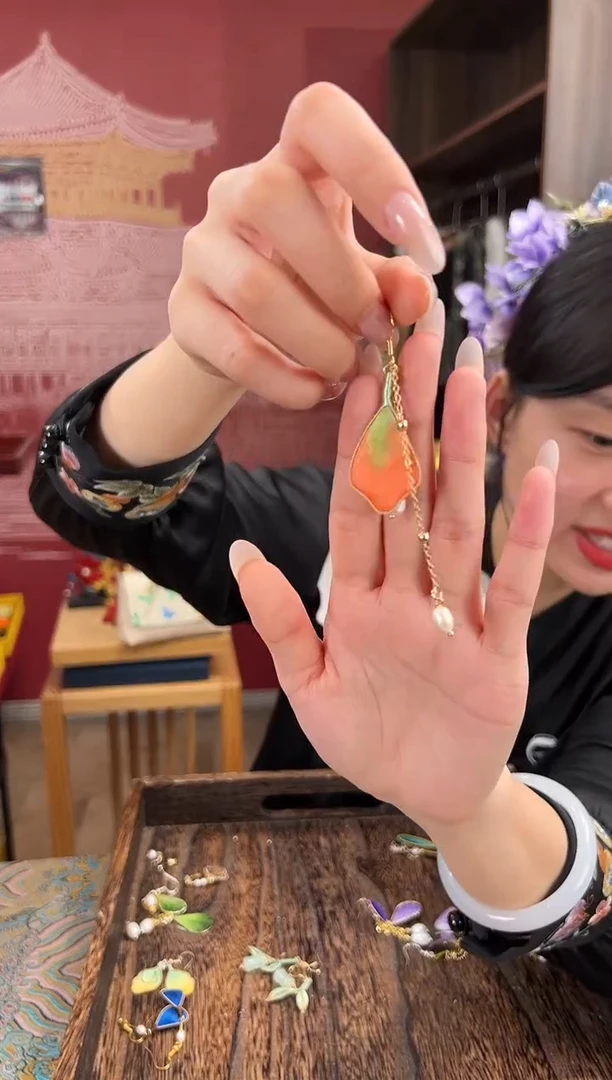 【闪购商品】刺绣苏绣世家非遗手工（耳环）
