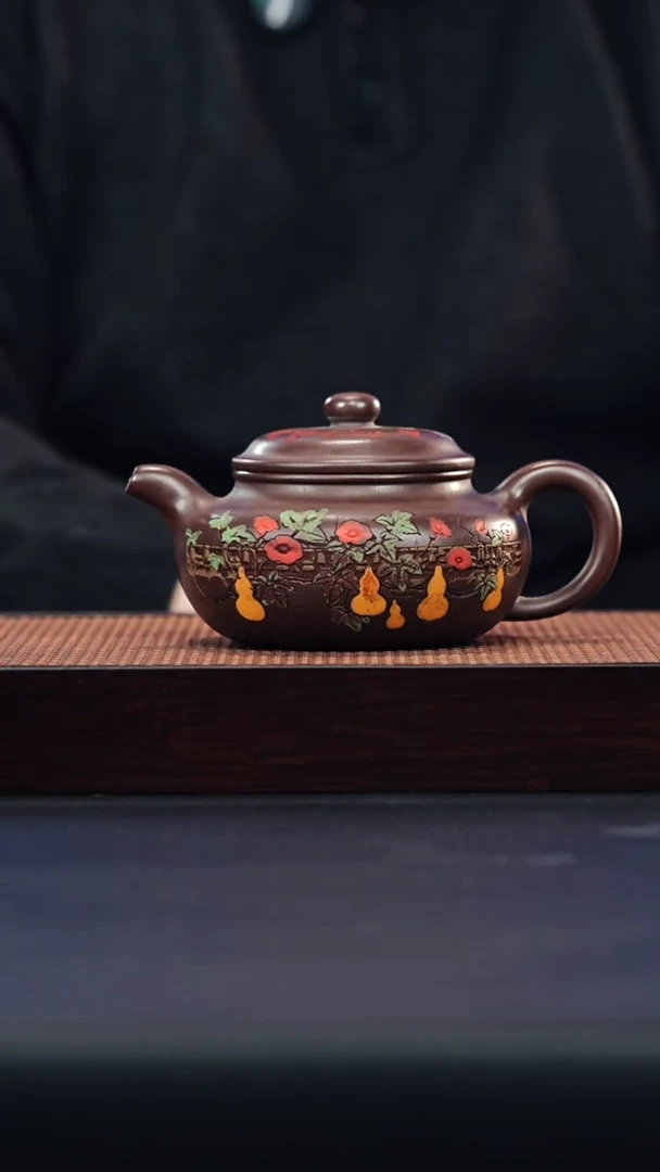 茶壶紫砂宜兴紫砂  仿古