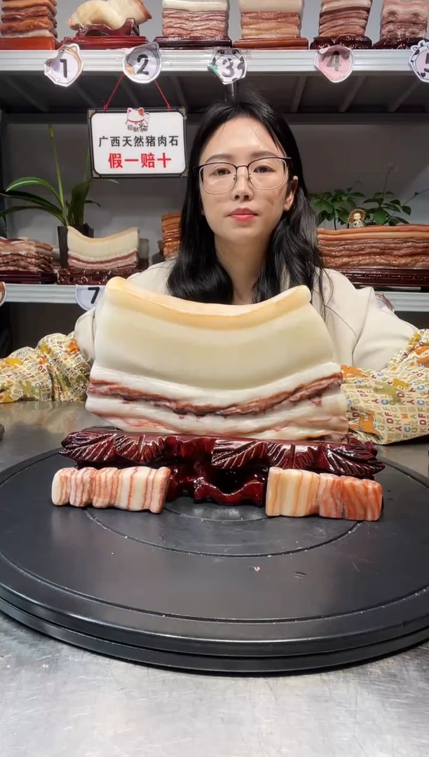 石材天然石材柳州猪肉石20-17-2.5