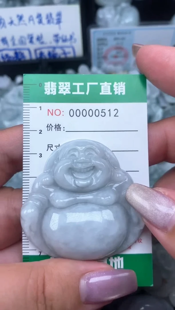 翡翠未镶嵌颈饰天然A货翡翠0512