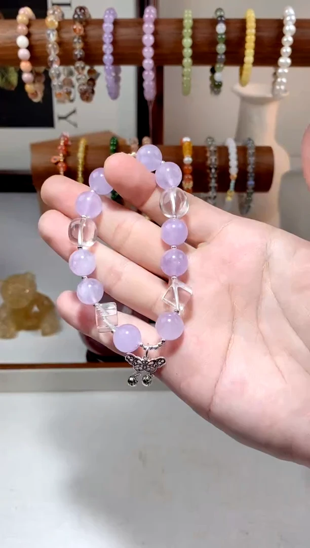 【闪购商品】水晶手链银S925镶嵌多样性发一