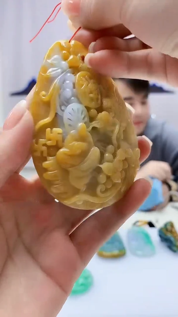 定制翡翠未镶嵌5060ms-毛货27