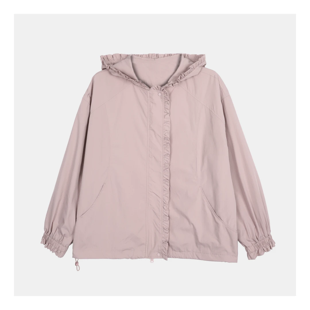 设计感时尚小众简约休闲百搭春季新款风衣外套LL20023