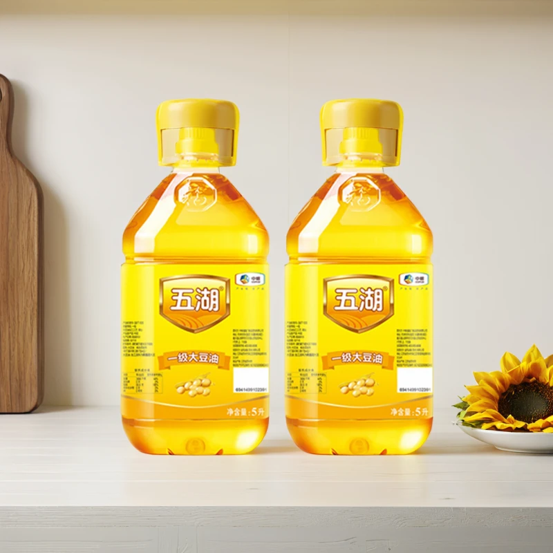 五湖大豆油5L×2桶