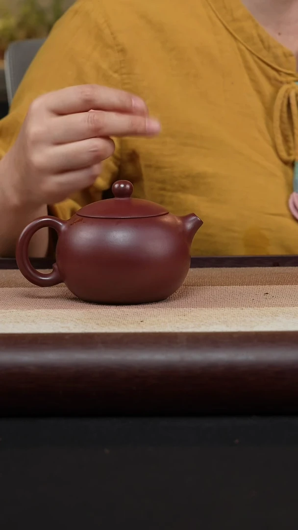 【闪购商品】紫砂茶壶龙血砂西施-MH-1751