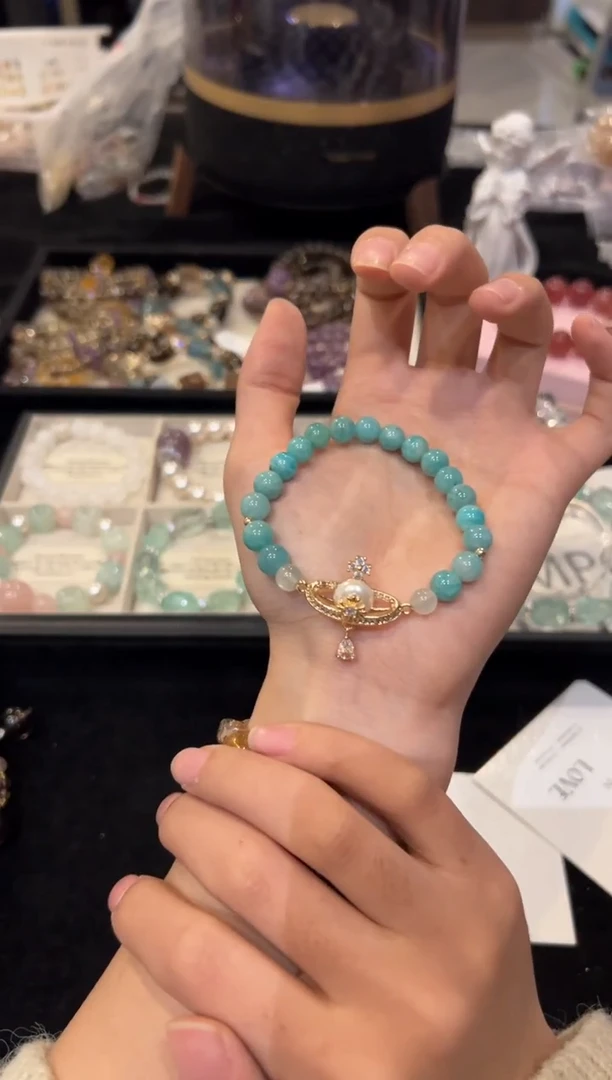 未镶嵌手串水晶天河石手串