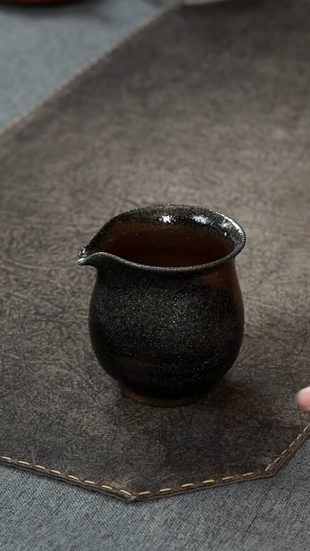 【闪购商品】紫砂茶宠柴烧公道杯