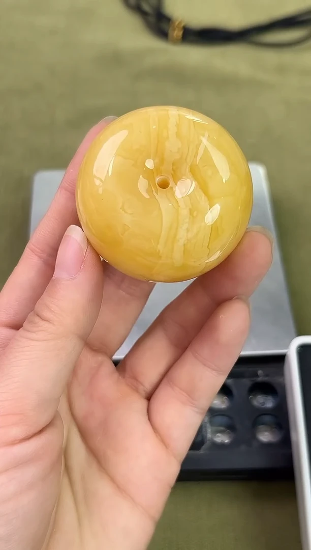 裸石琥珀未镶嵌琥珀蜜蜡吊坠