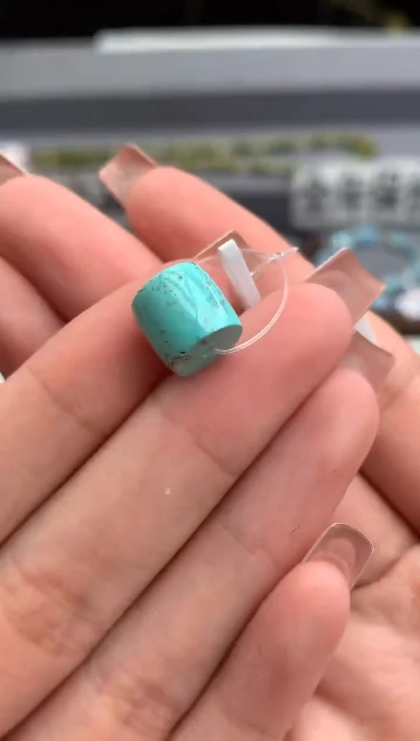 未镶嵌绿松石单珠顺.F130