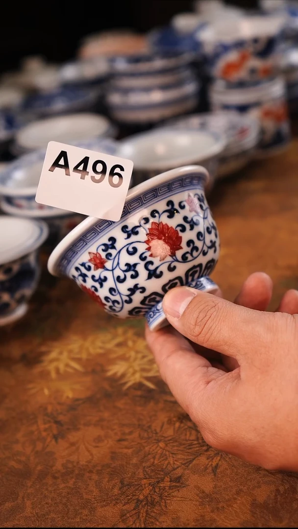 付*生 景德镇手工手绘茶器