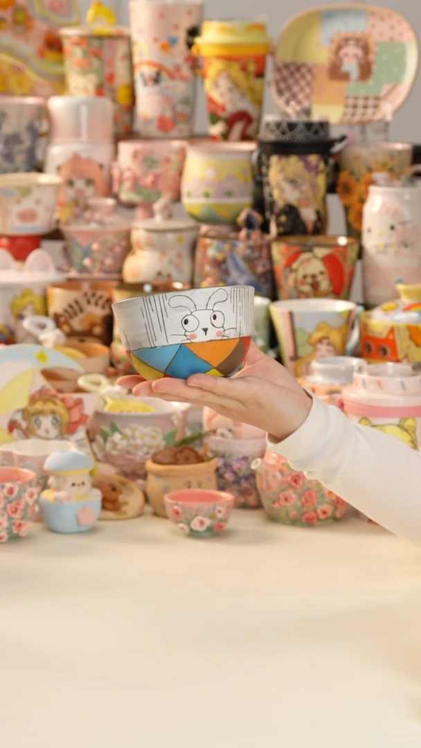 其他景德镇釉下彩手绘设计师款陶瓷