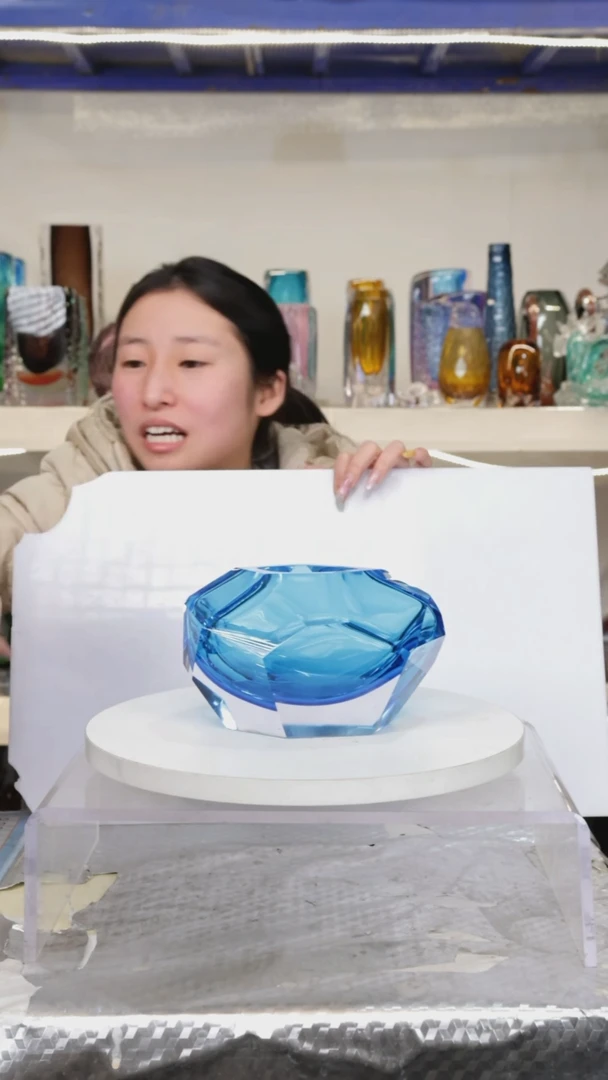 【闪购商品】琉璃高11精品琉璃正常手工痕迹