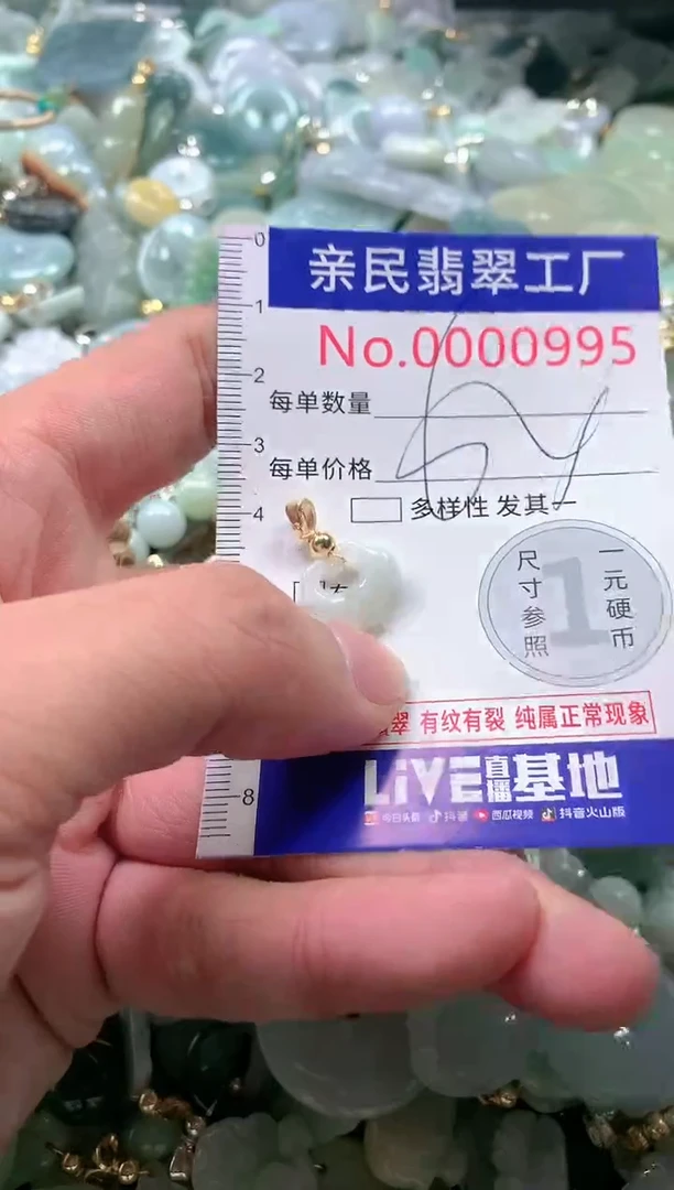 【闪购商品】翡翠吊坠(不含链)未镶嵌995多样性发货发一件