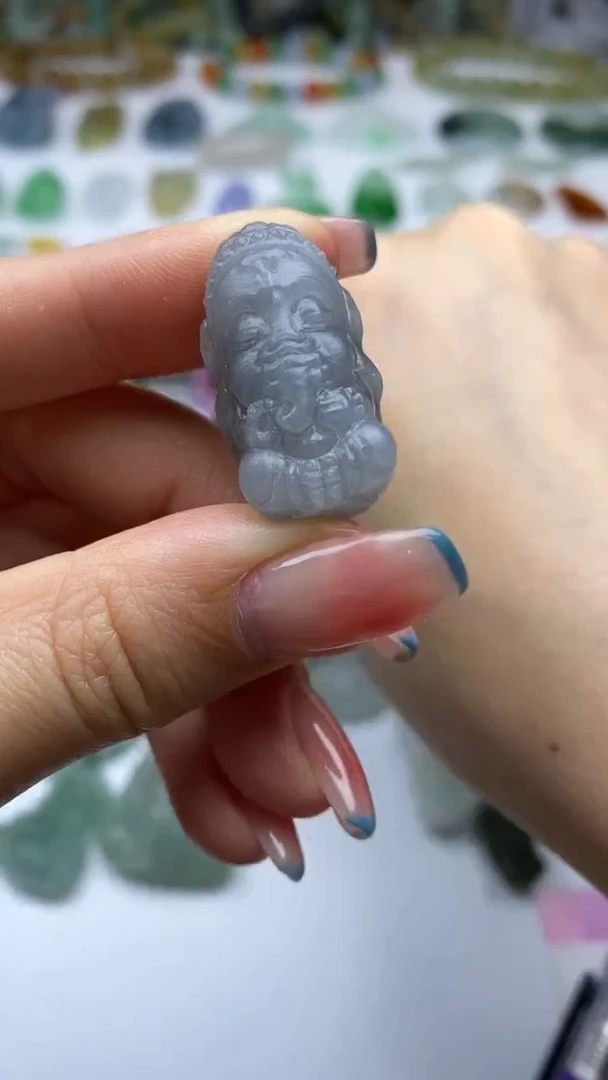 未镶嵌定制翡翠毛货定制不退不换