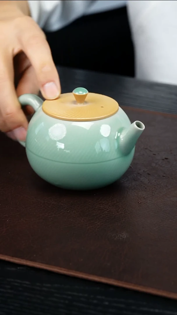 青瓷手工茶器包邮