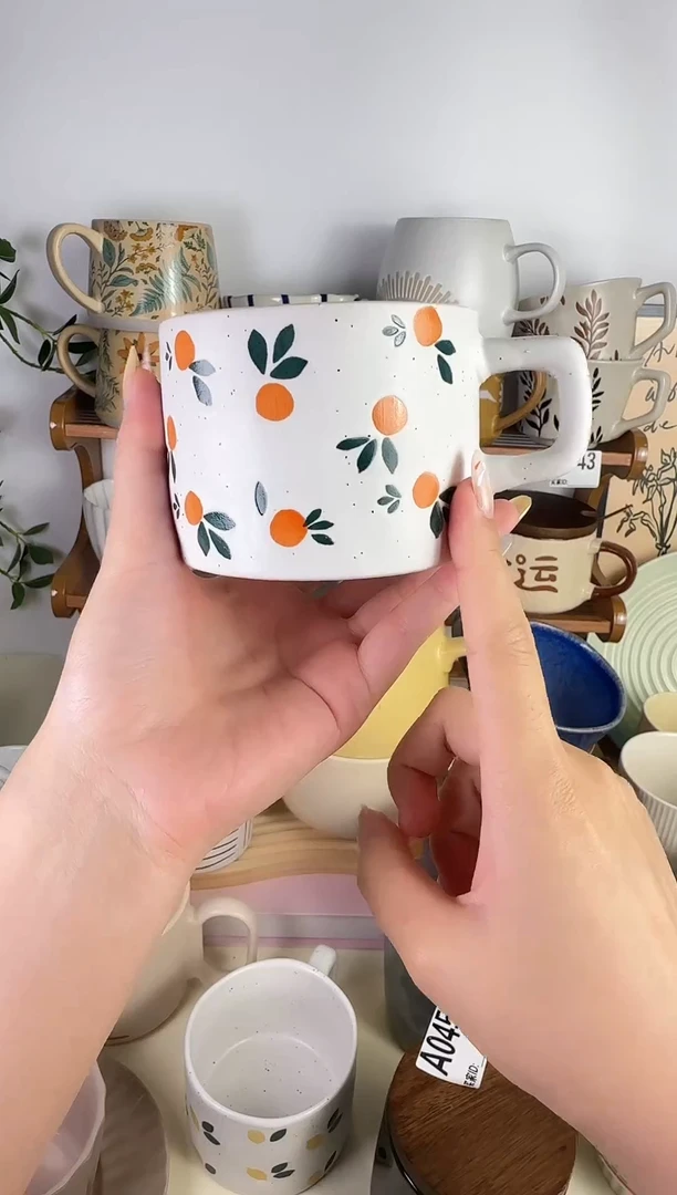 陶瓷无盖款陶瓷杯九点九系列