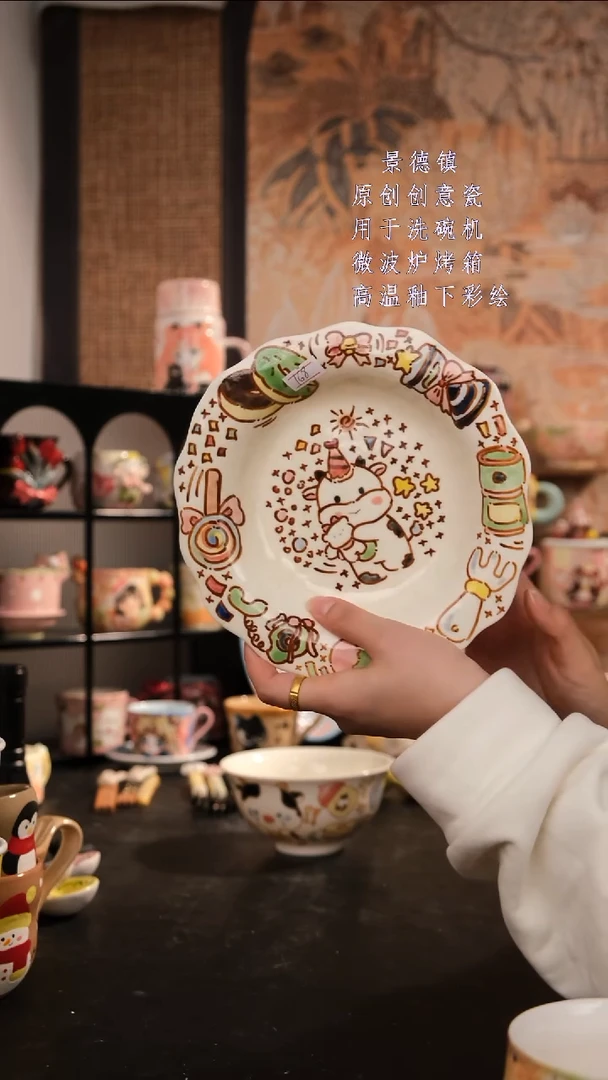 摆件陶旺的可以陶瓷设计师款