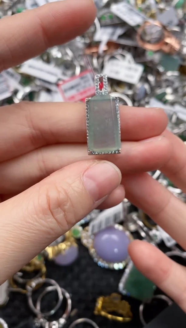 银S925镶嵌戒指翡翠777                 6
