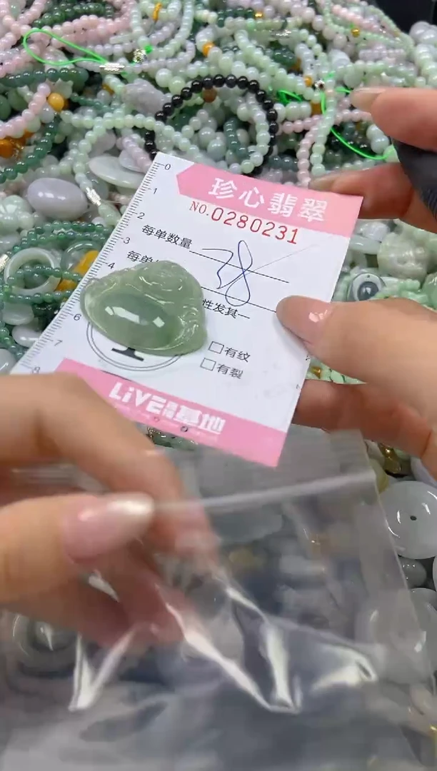翡翠未镶嵌颈饰闪购0280231