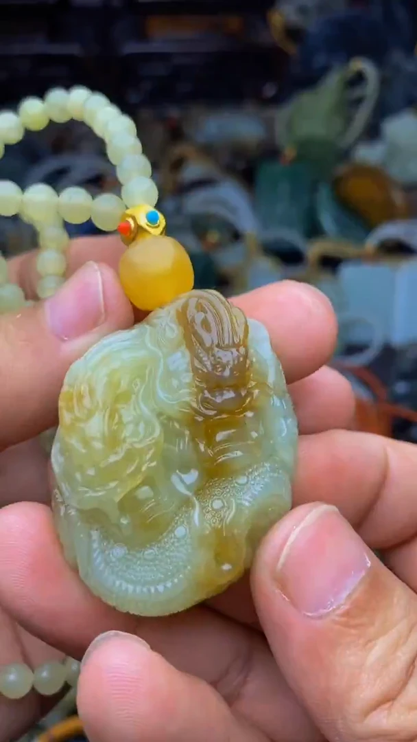 未镶嵌和田玉挂件1