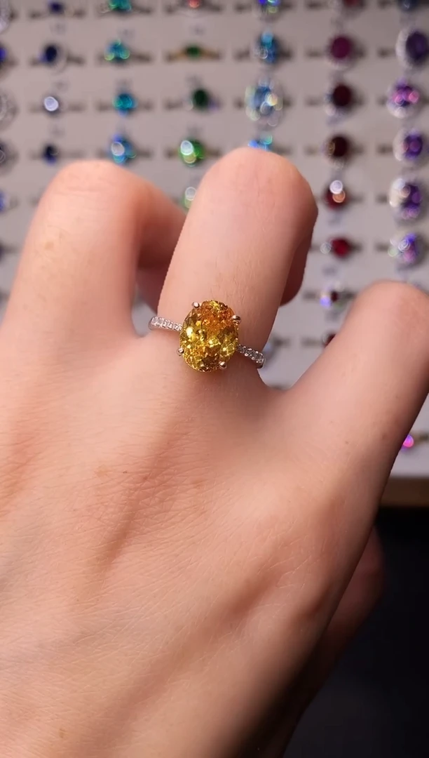 5克拉碧玺（处理）欧美风戒指