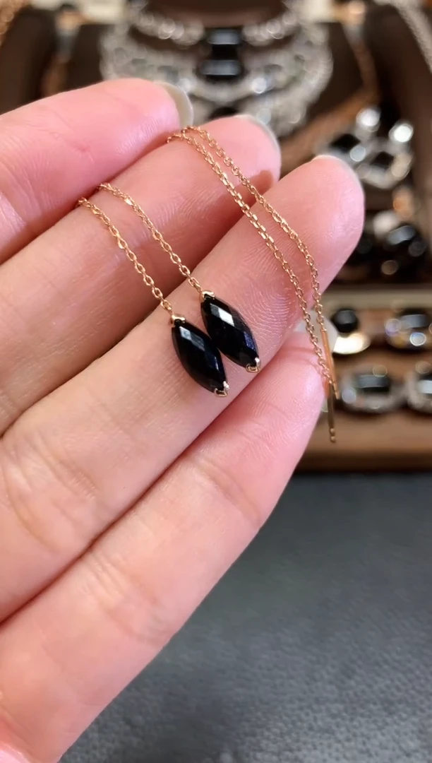 18K金镶嵌翡翠耳饰z3多样性一件发货不退换