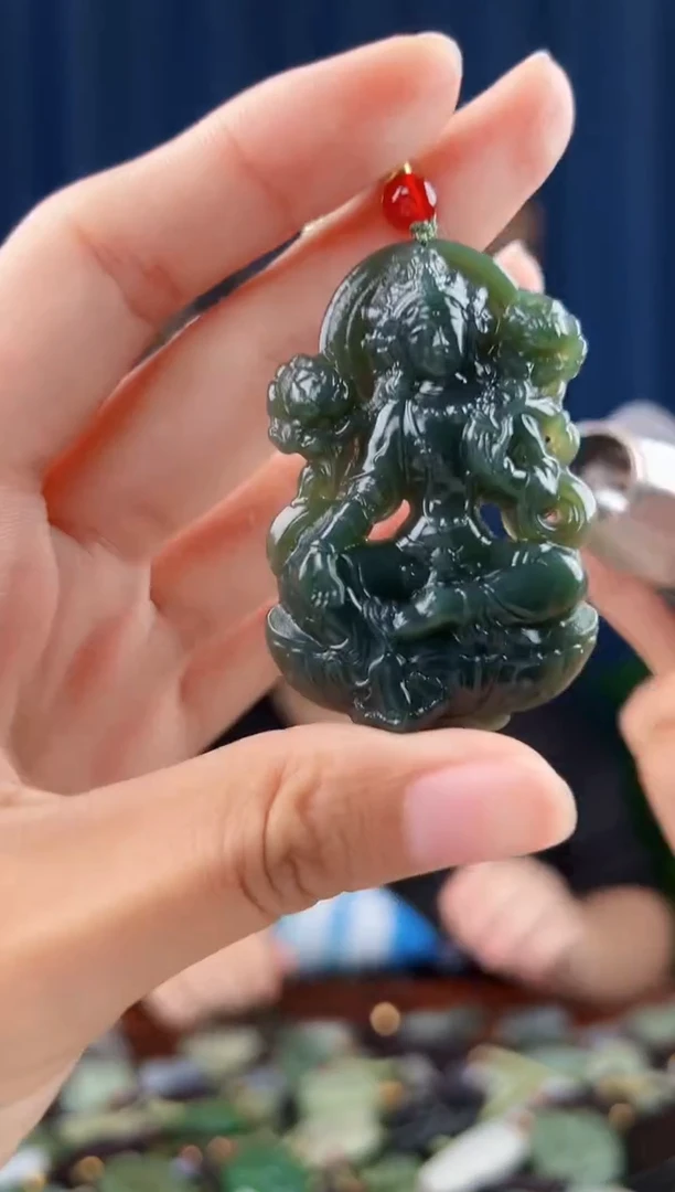 未镶嵌和田玉挂件拍一发一