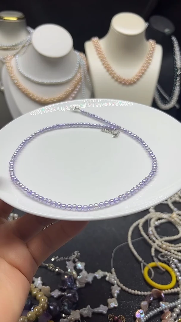 颈饰未镶嵌淡水珍珠多人