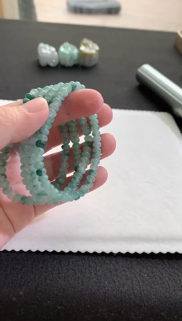 未镶嵌手串翡翠翡翠手串F1609多样性发一